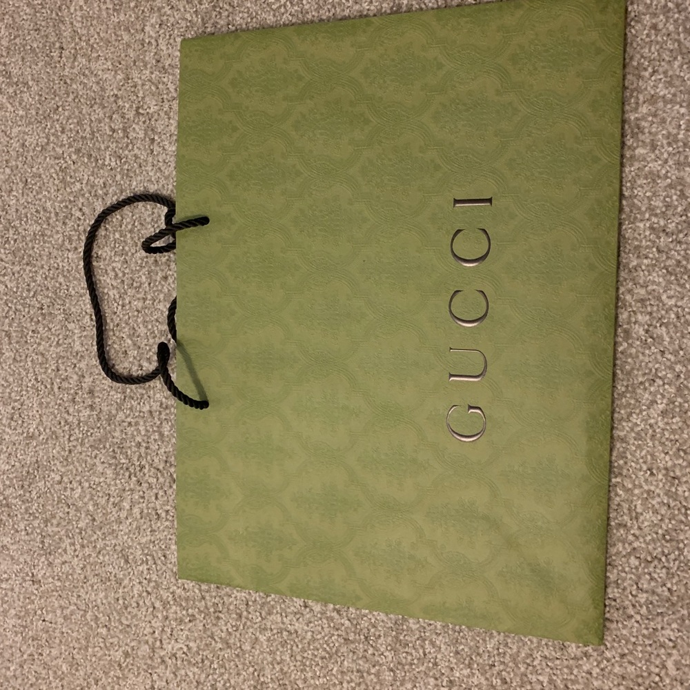Large Brand New Gucci Bag. Shopping Bag only included, no purse